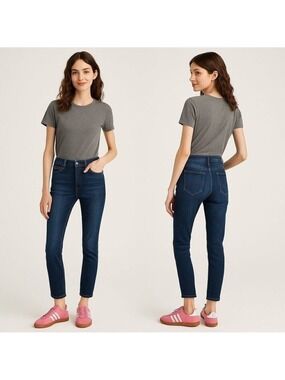 7️⃣ SEVEN FOR ALL MANKIND 🔥 WOMEN’S B(air) Mid-Rise Ankle Skinny Jeans - Sz 27